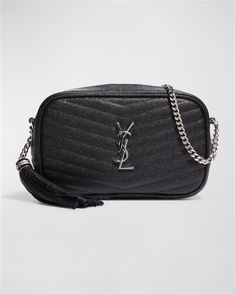 ysl lou camera bag gold or silver hardware|ysl lou camera bag sale.